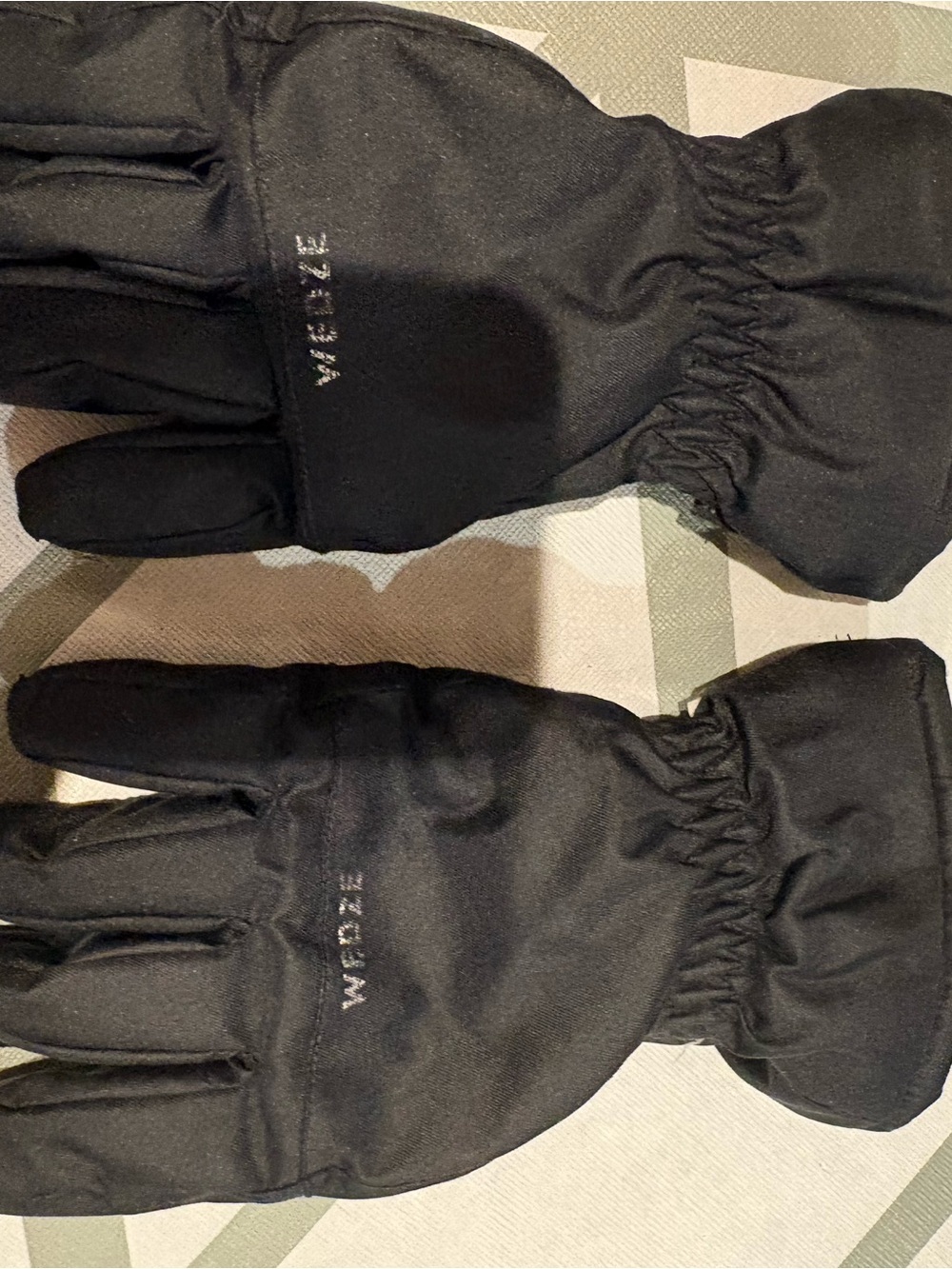 3/15$ Black Men's Winter Gloves - Insulated Cold-Weather Gloves